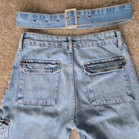 ZARA Cargo Jeans size 0 - Picture 6 of 6